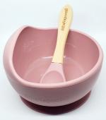 Silicone Baby/Toddler Bowl+Spoon Set