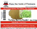 Turkey Berry Powder (Kwahu Nsusua) - 4oz